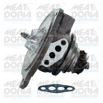 Core assembly, turbocharger